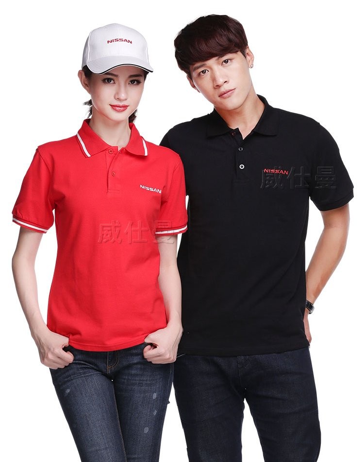 東風(fēng)日產(chǎn)企業(yè)短袖翻領(lǐng)POLO衫定做